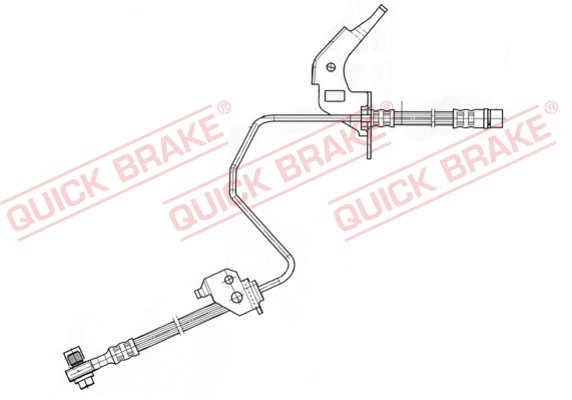 Flexible de frein QUICK BRAKE 59.960X
