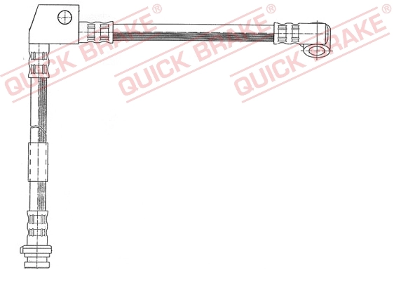 Flexible de frein QUICK BRAKE 50.989