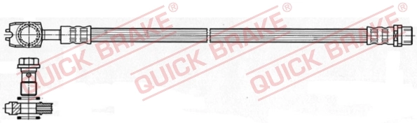 Flexible de frein QUICK BRAKE 50.048X