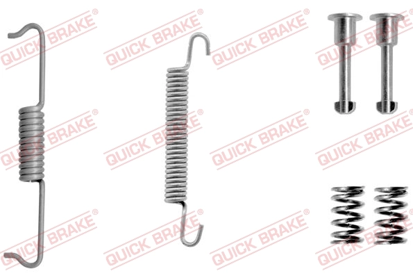 Accessory Kit, parking brake shoes