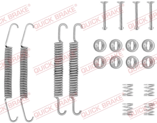 Kit d'accessoires, mâchoire de frein Quick Brake
