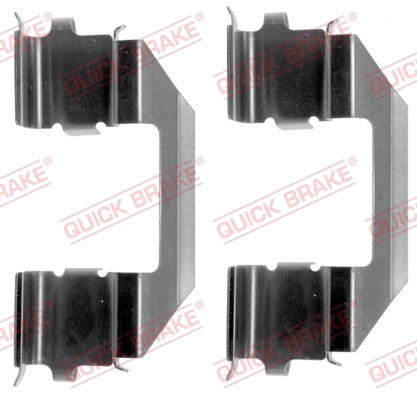 Accessory Kit, disc brake pad