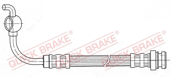 Flexible de frein QUICK BRAKE 50.047