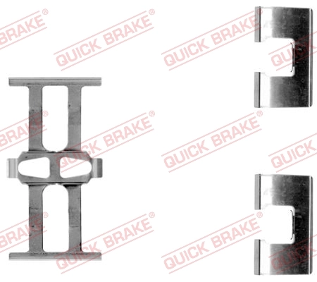 Accessory Kit, disc brake pad