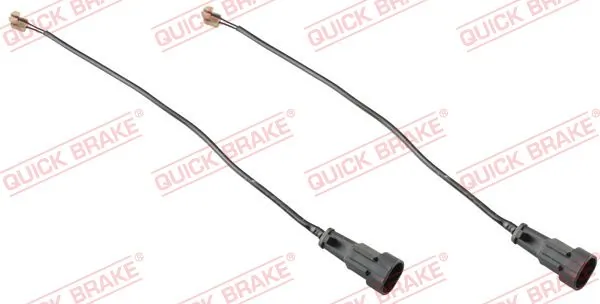 Contact d'avertissement, usure des plaquettes de frein Quick Brake