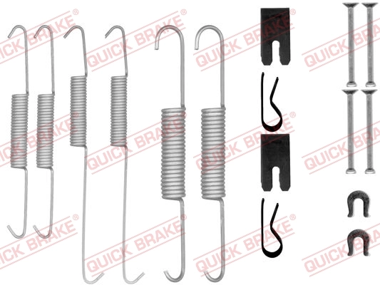 Kit d'accessoires, mâchoire de frein Quick Brake