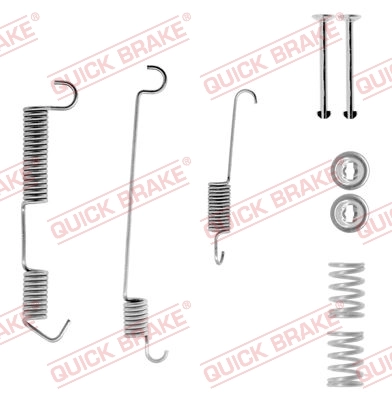 Accessory Kit, brake shoes