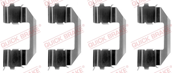 Accessory Kit, disc brake pad