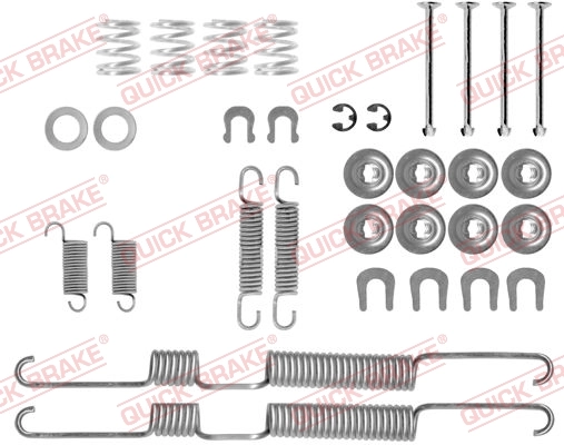 Kit d'accessoires, mâchoire de frein Quick Brake