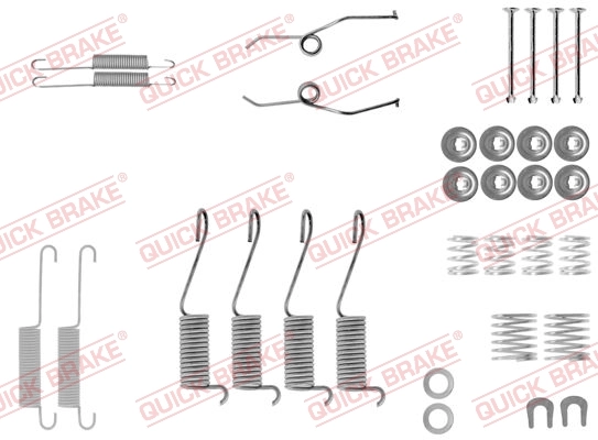 Kit d'accessoires, mâchoire de frein Quick Brake