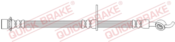 Flexible de frein QUICK BRAKE 50.731