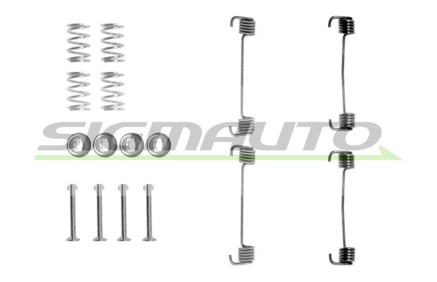 Accessory Kit, brake shoes