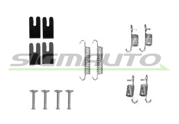 Accessory Kit, brake shoes
