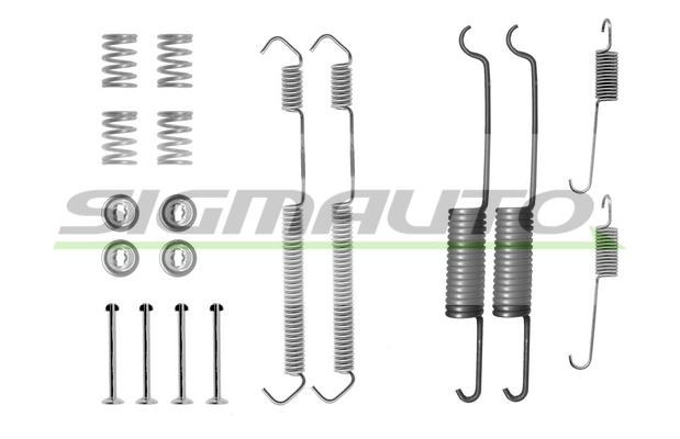 Accessory Kit, brake shoes