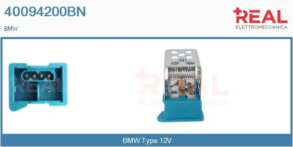 Resistor, interior blower