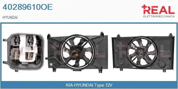 Electric Motor, radiator fan