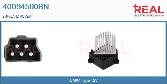 Resistor, interior blower