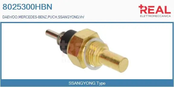 Sensor, coolant temperature