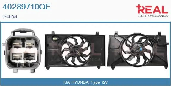Electric Motor, radiator fan