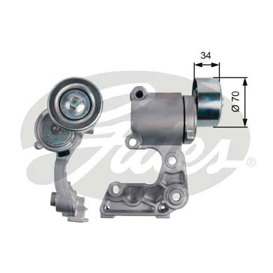 Belt Tensioner, V-ribbed belt