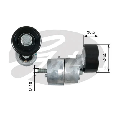 Belt Tensioner, V-ribbed belt