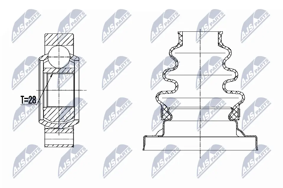 Joint Kit, drive shaft