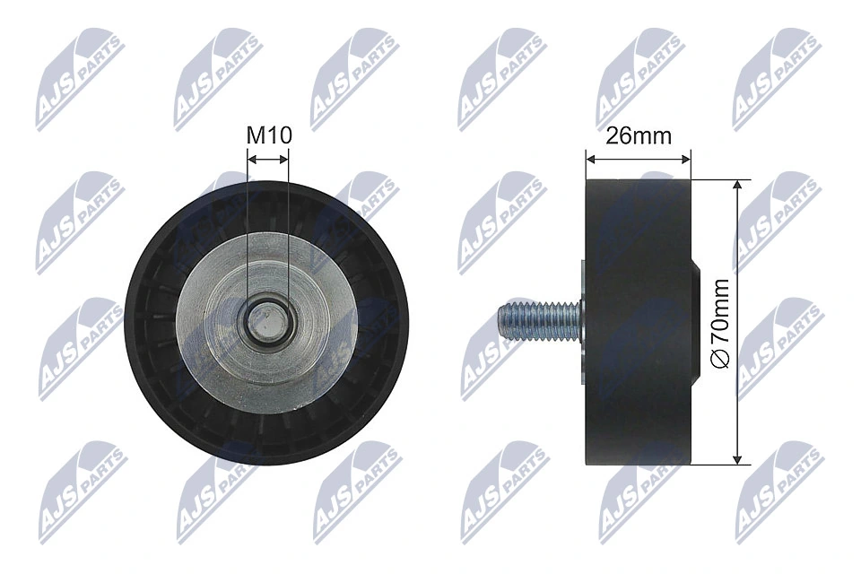 Deflection Pulley/Guide Pulley, V-belt