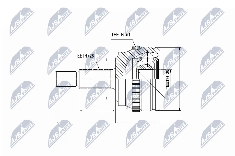 Joint Kit, drive shaft