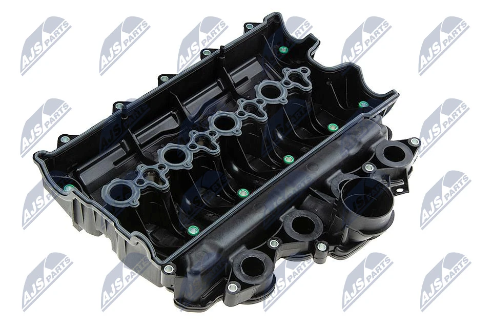 NTY BKS-RE-000 — Клапанна кришка без клапана вентиляції з прокладкою Opel/Renault 2.2/2,5 dCi 16V G9T/G9U (вир-во NTY)