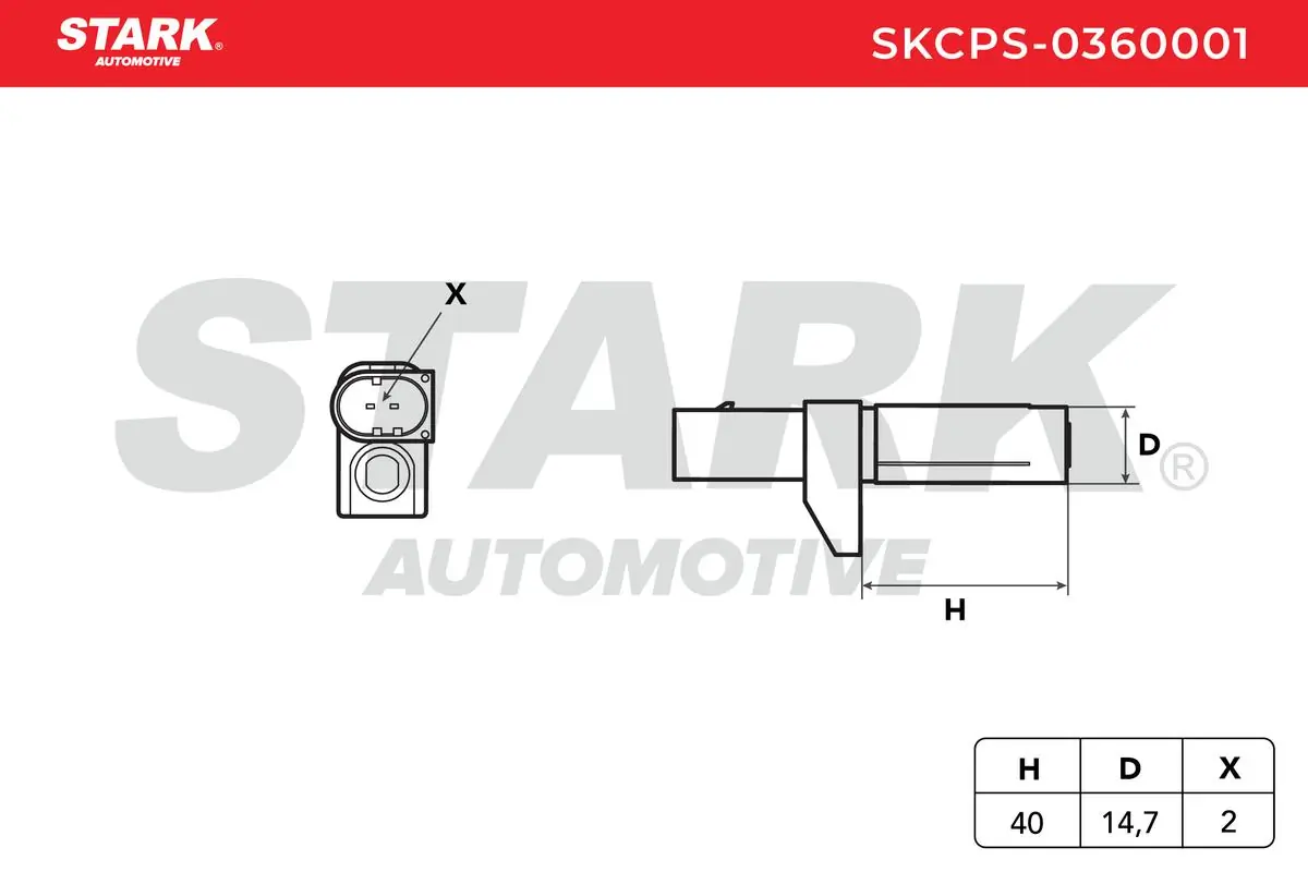 Sensor, crankshaft pulse