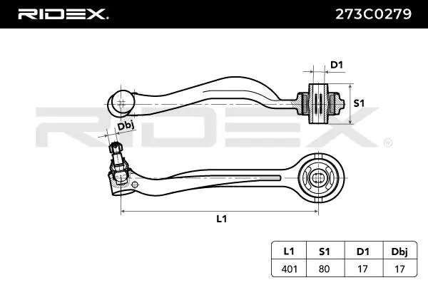 Control/Trailing Arm, wheel suspension 4