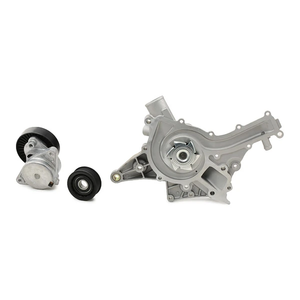 Water Pump + V-Ribbed Belt Kit
