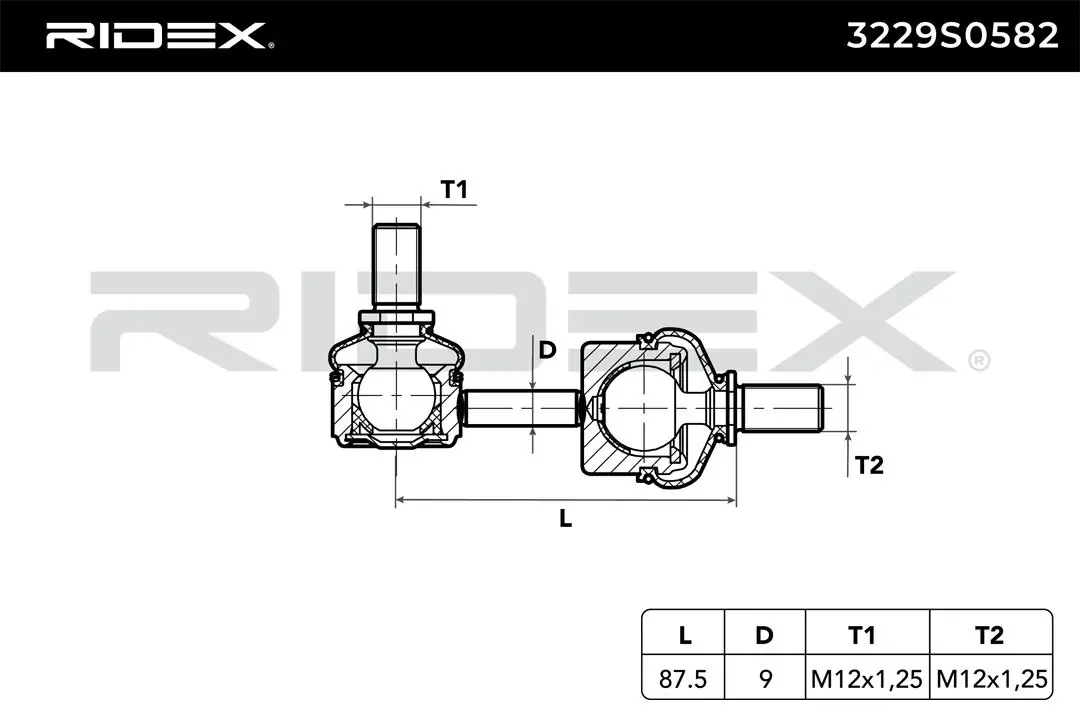 Link/Coupling Rod, stabiliser bar 5