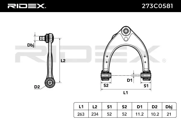 Control/Trailing Arm, wheel suspension 3