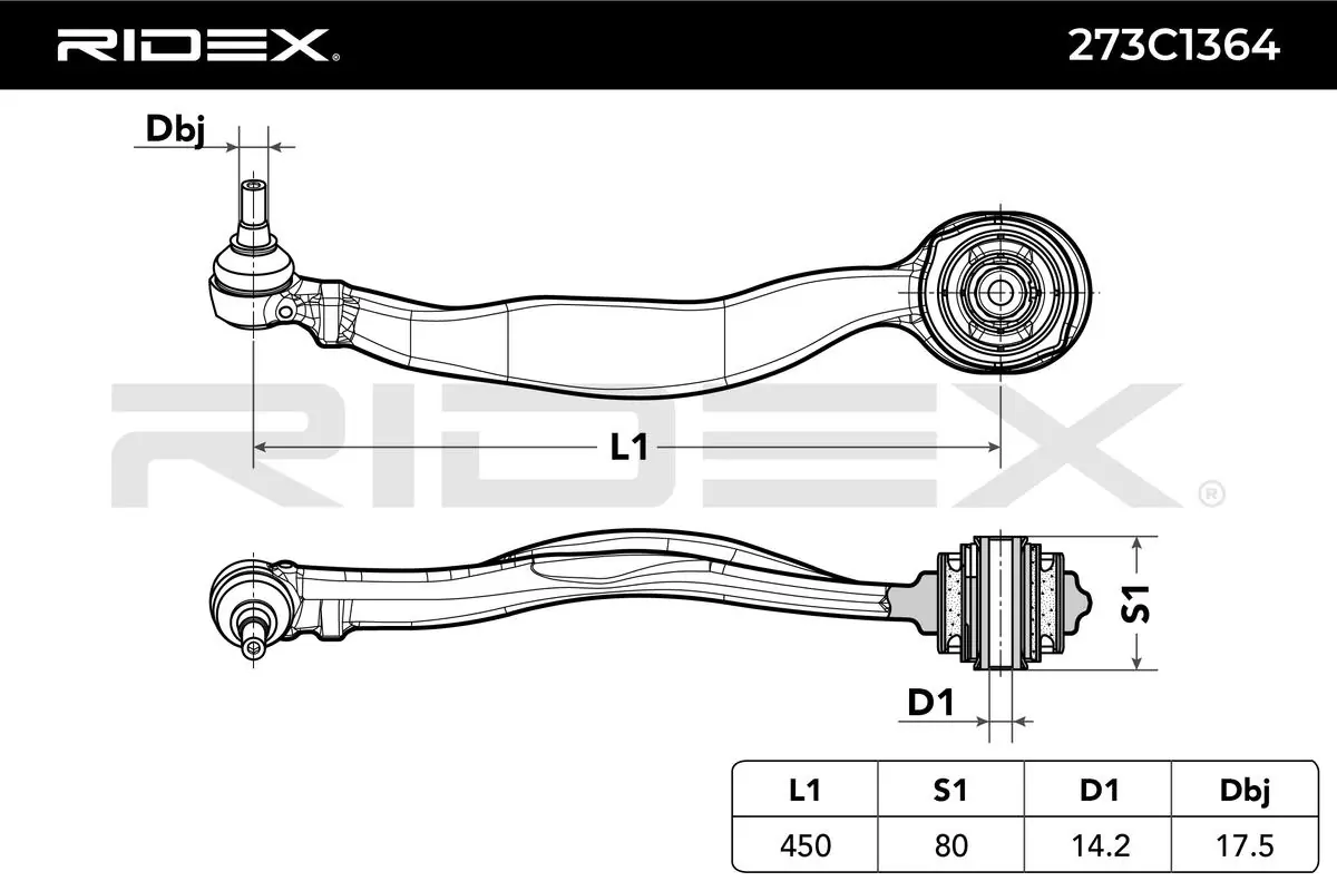 Control/Trailing Arm, wheel suspension 4