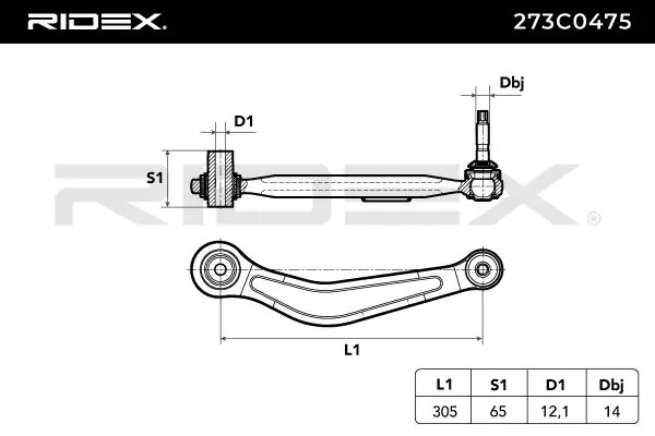 Control/Trailing Arm, wheel suspension 2