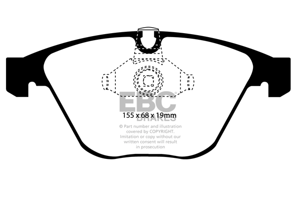 High Performance Brake Pad Set