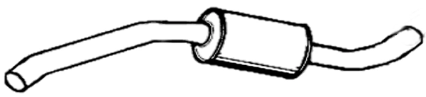Centre Muffler