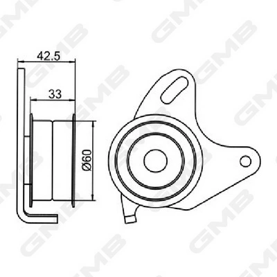 Tensioner Pulley, timing belt