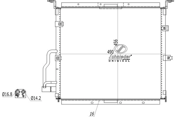 Condenser, air conditioning