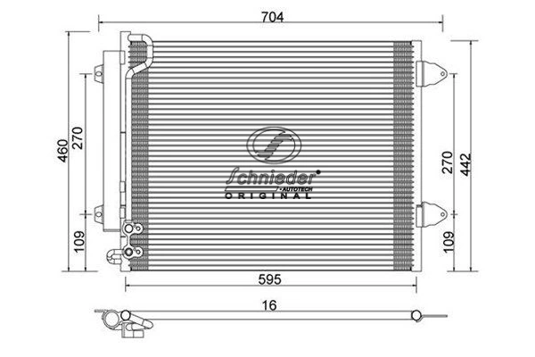 Condenser, air conditioning