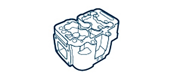 Culasse de cylindre OE Germany 04 0129 913000