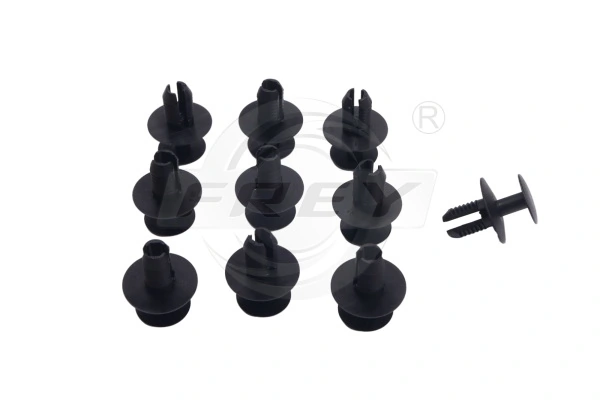 Clip, trim/protection strip