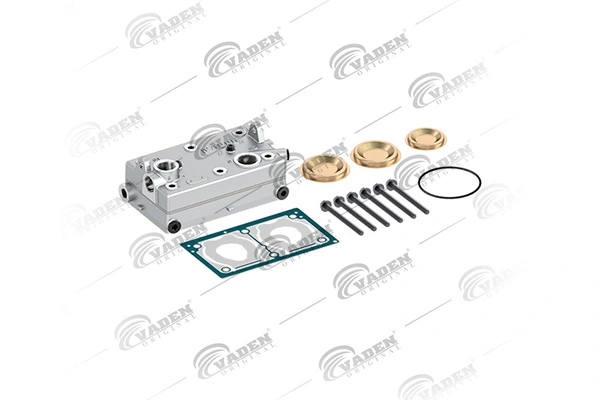 Culasse de cylindre, compresseur d'air VADEN ORIGINAL 16 08 10