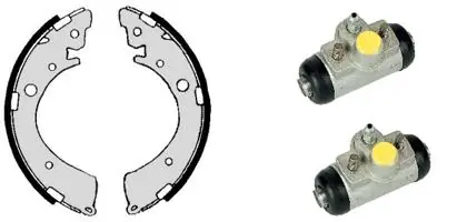 Jeu de mâchoires de frein BREMBO H 28 007