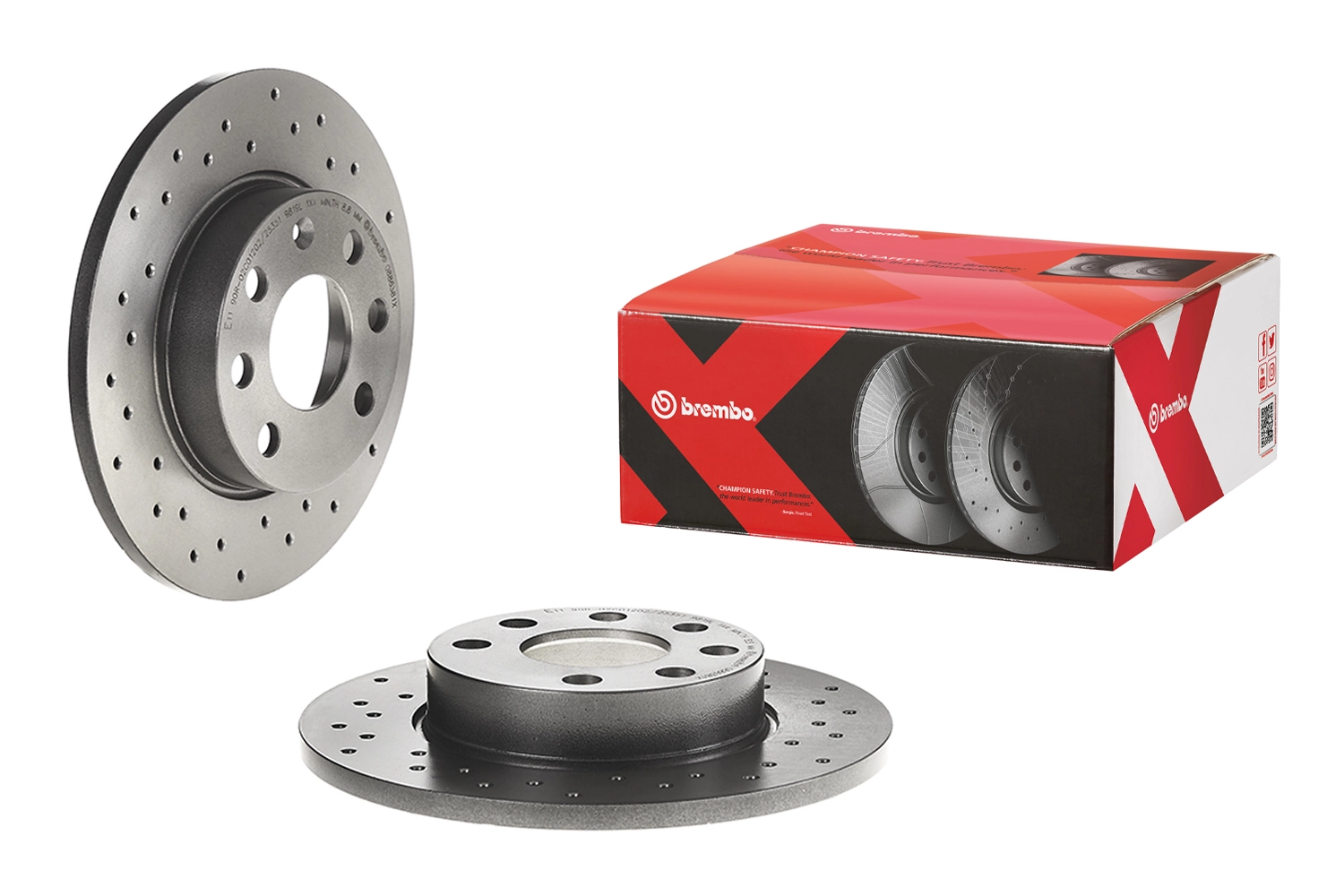 Disque de frein BREMBO 08.8638.1X