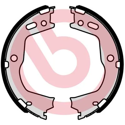 Jeu de mâchoires de frein, frein de stationnement BREMBO S 30 541