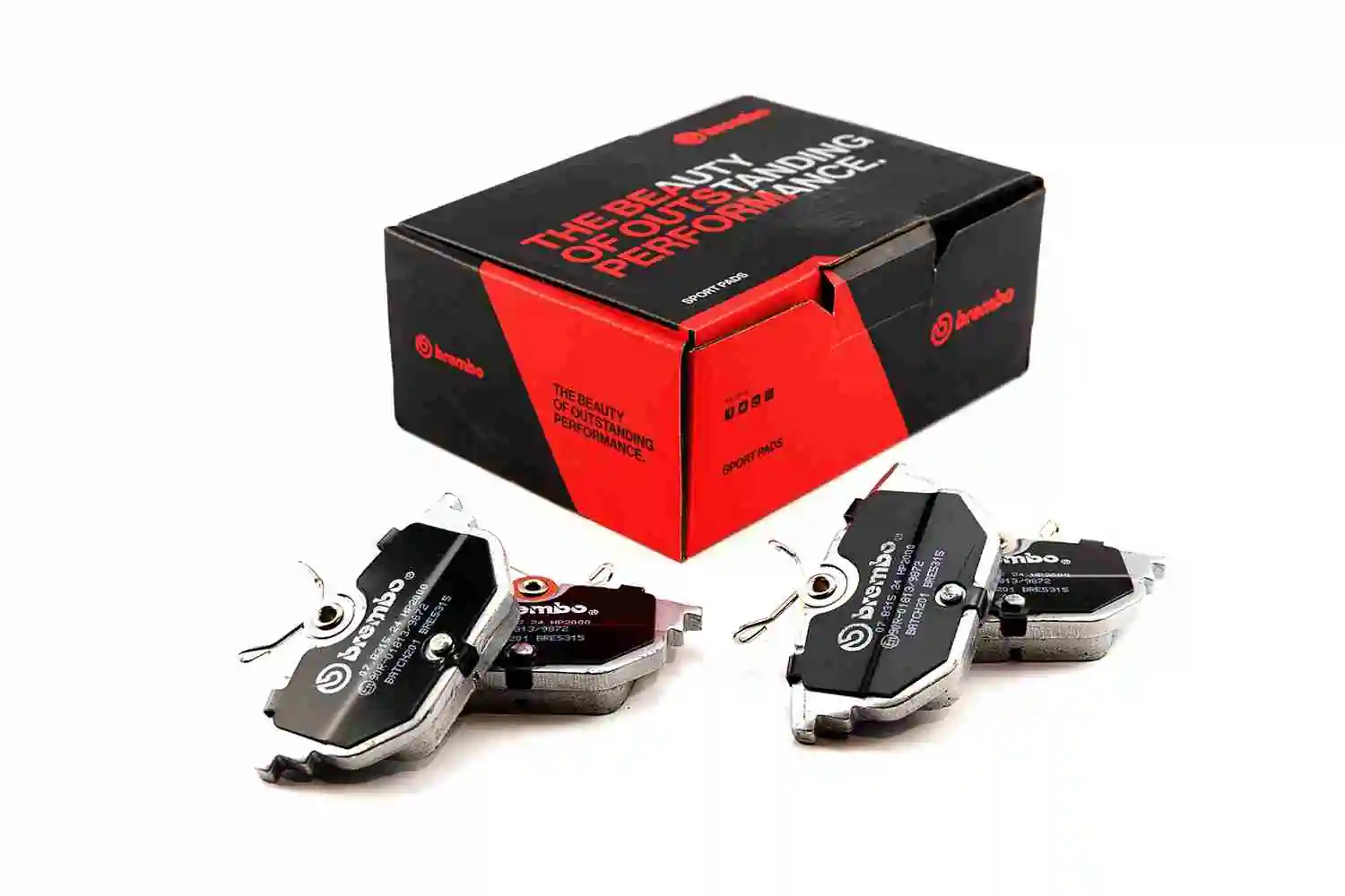 Kit de plaquettes de freins de haute performance BREMBO 07.B315.24