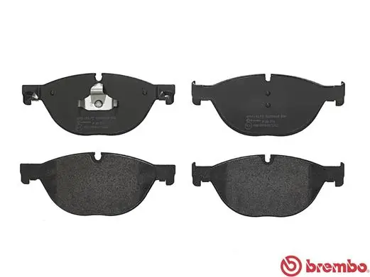 Kit de plaquettes de frein, frein à disque BREMBO P 06 076