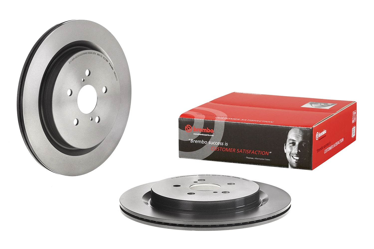 Disque de frein BREMBO 09.E031.11